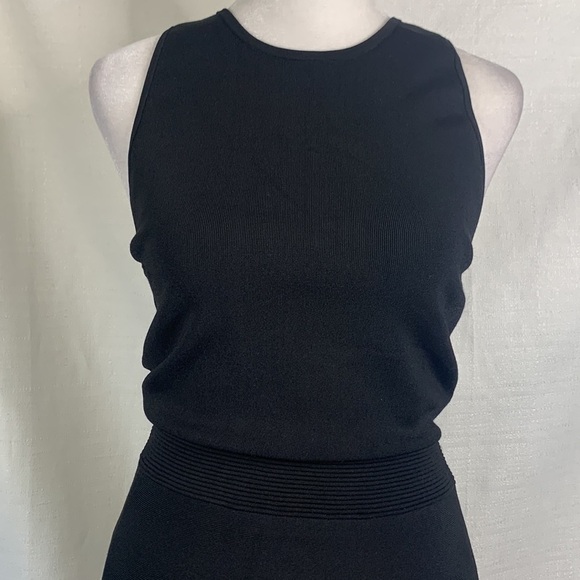 Express Black Sleeveless Fit And Flare Sweater Dress- NWT - Picture 8 of 15